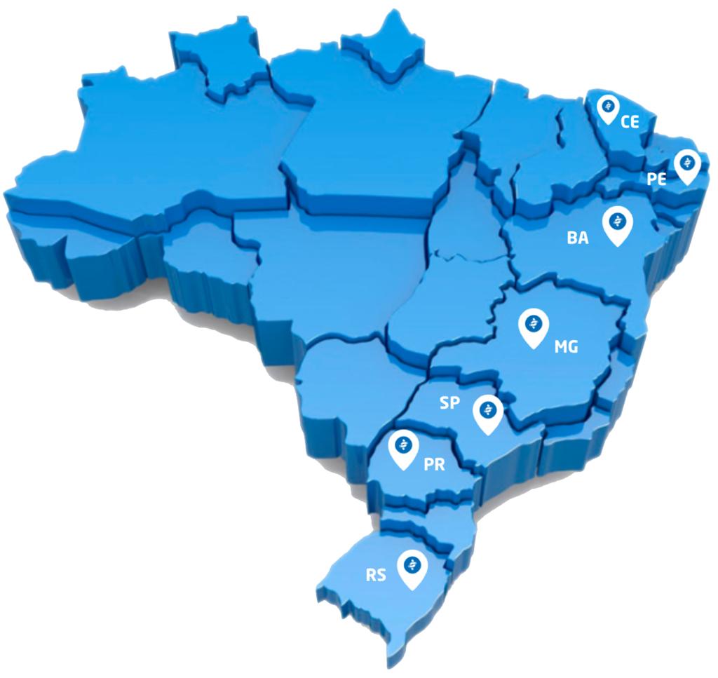 Mapa Estaf